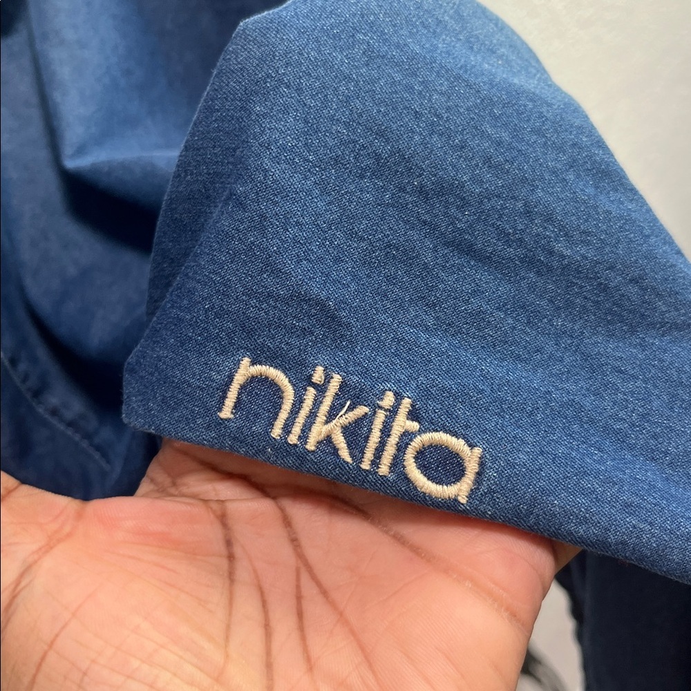 Vintage Y2K RARE Nikita Women's Denim HAREM Balloon Jeans Pants SZ 27/34 Casual - Picture 13 of 13